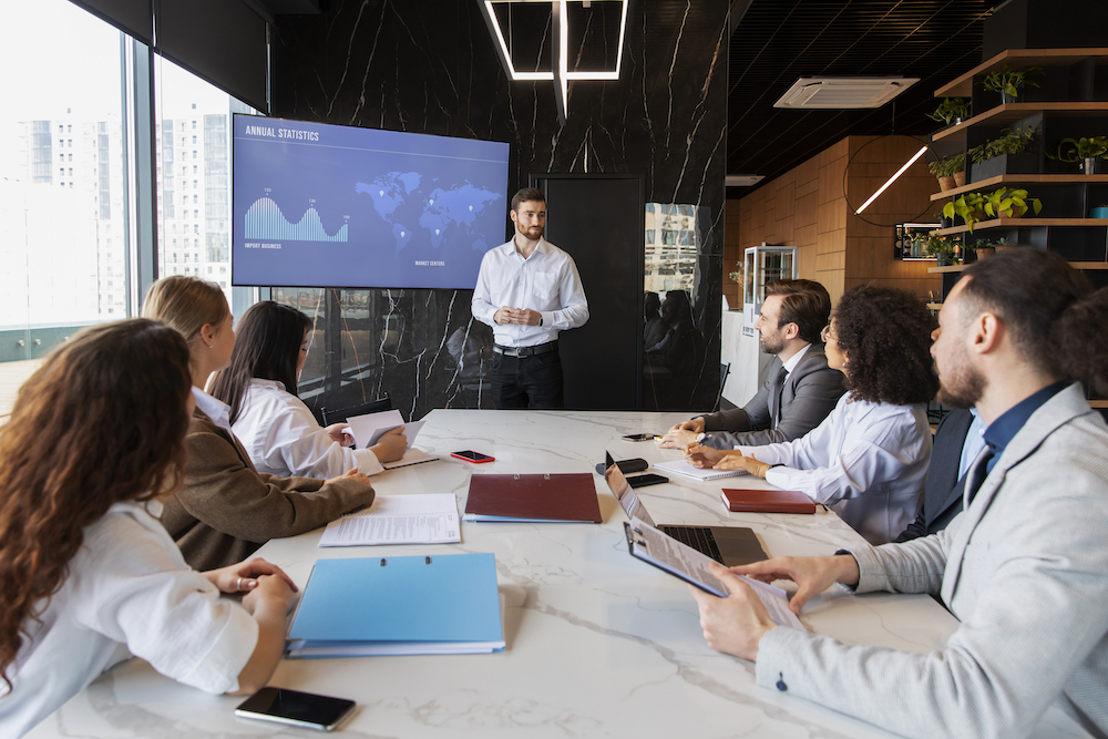 software business meeting